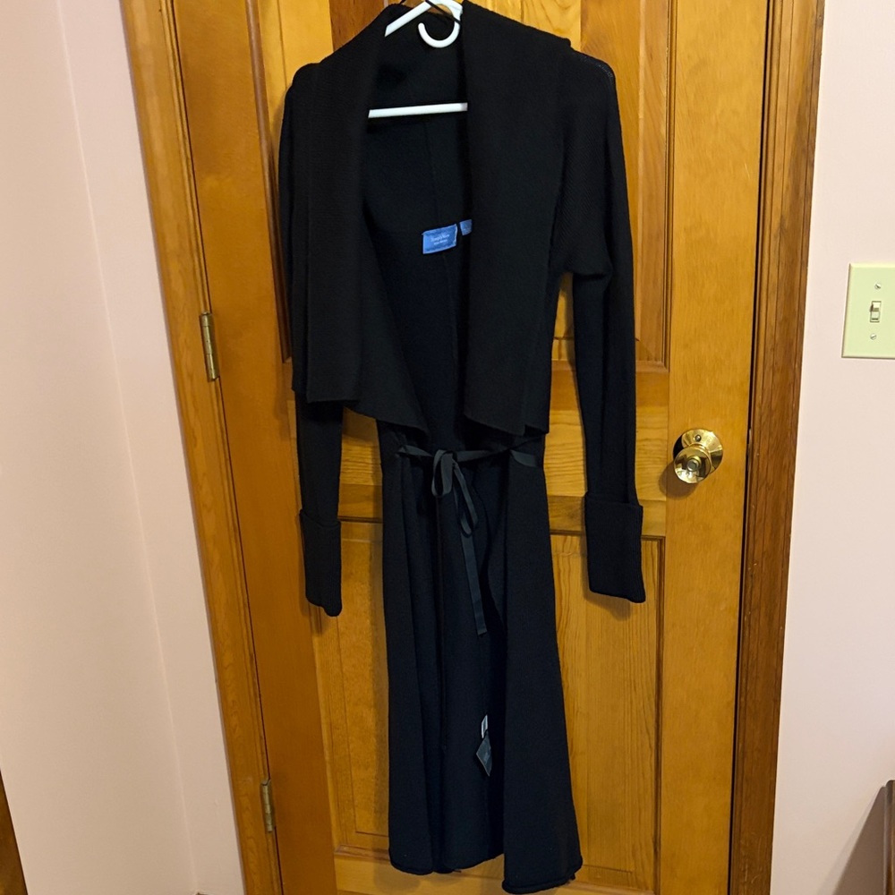 Simply Vera Vera Wang Black Knit Cardigan
